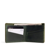 Evergreen | Leather bifold wallet with card slots