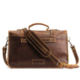 Canyon | Traditional messenger bag with multi buckle closure and crossbody strap