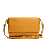 Sunshine Medium | Leather Crossbody Bag with Magnetic Messenger Bag 