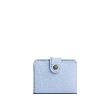 Skyway | Small leather wallet with snap closed