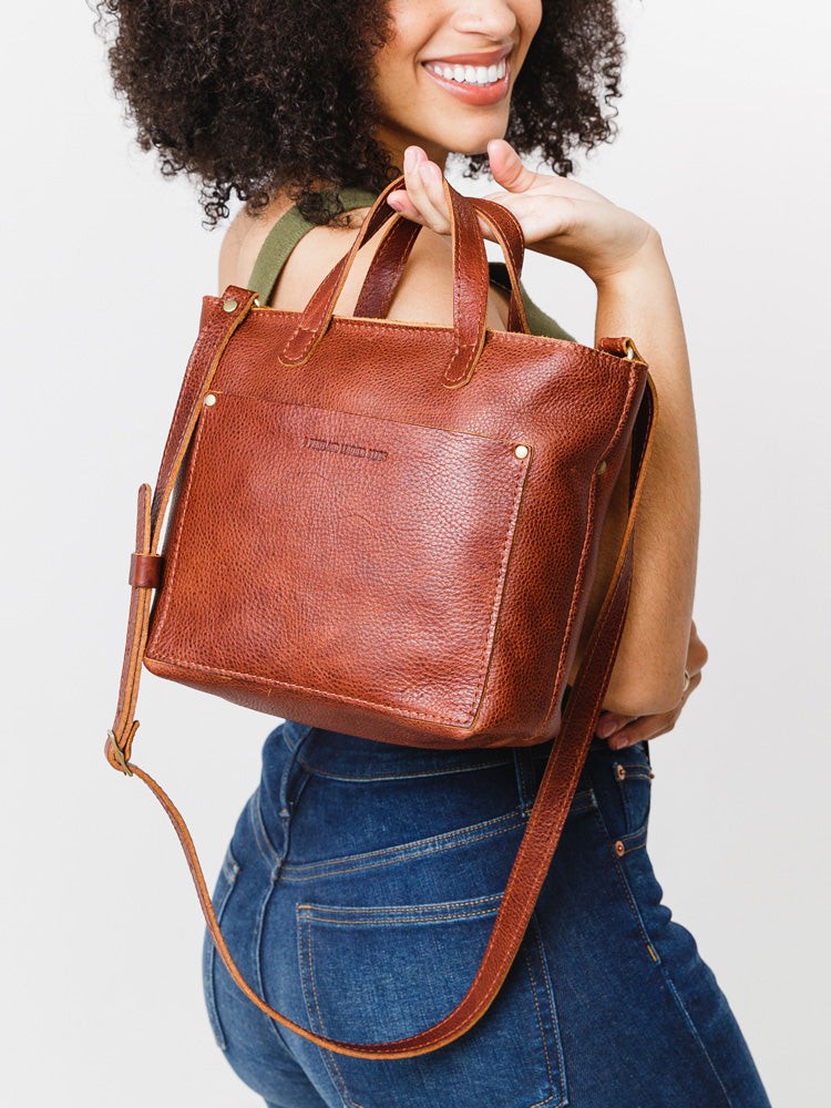 Classic Leather Tote Bag
