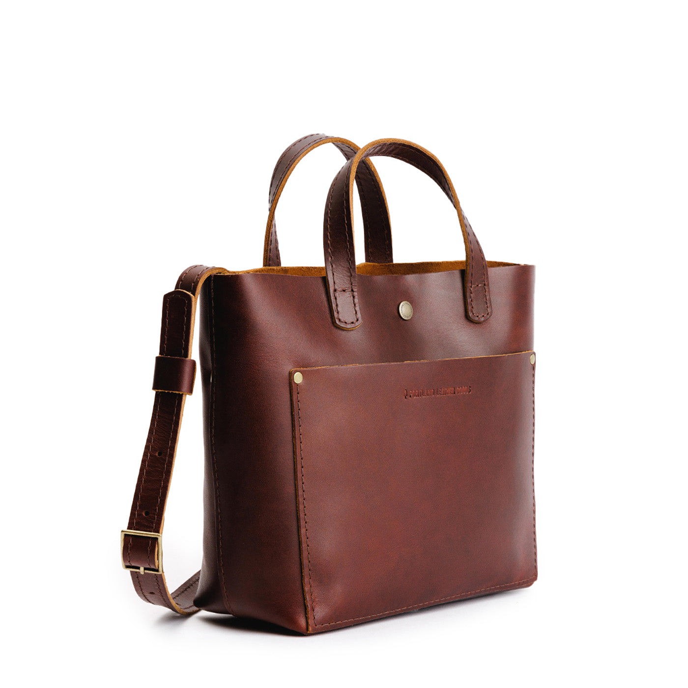 Almost Perfect' Mini Crossbody Tote Portland Leather Goods