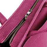 Cosmo Zipper | Closeup of zipper on crossbody tote bag with zipper closure and front pocket
