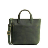 Evergreen Zipper | Crossbody tote bag with zipper closure and front pocket