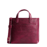 Orchid*Zipper | Crossbody tote bag with zipper closure and front pocket