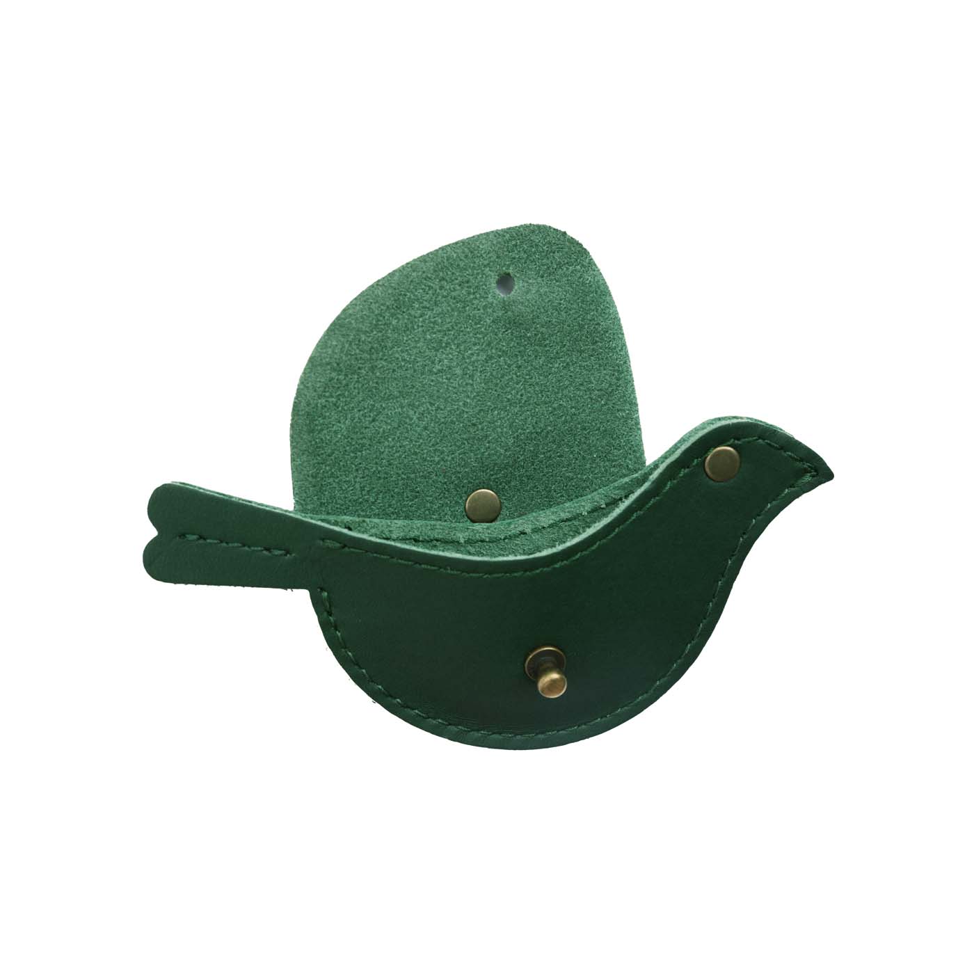 Aruba | Bird shaped pouch with button closure and lobster clasp