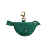 Bacalar | Bird shaped pouch with button closure and lobster clasp