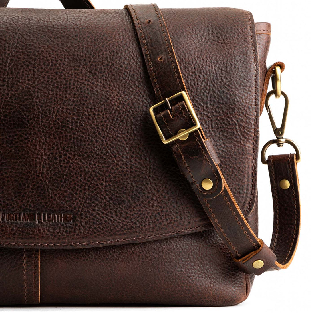 'Almost Perfect' Modern Messenger Bag Portland Leather Goods