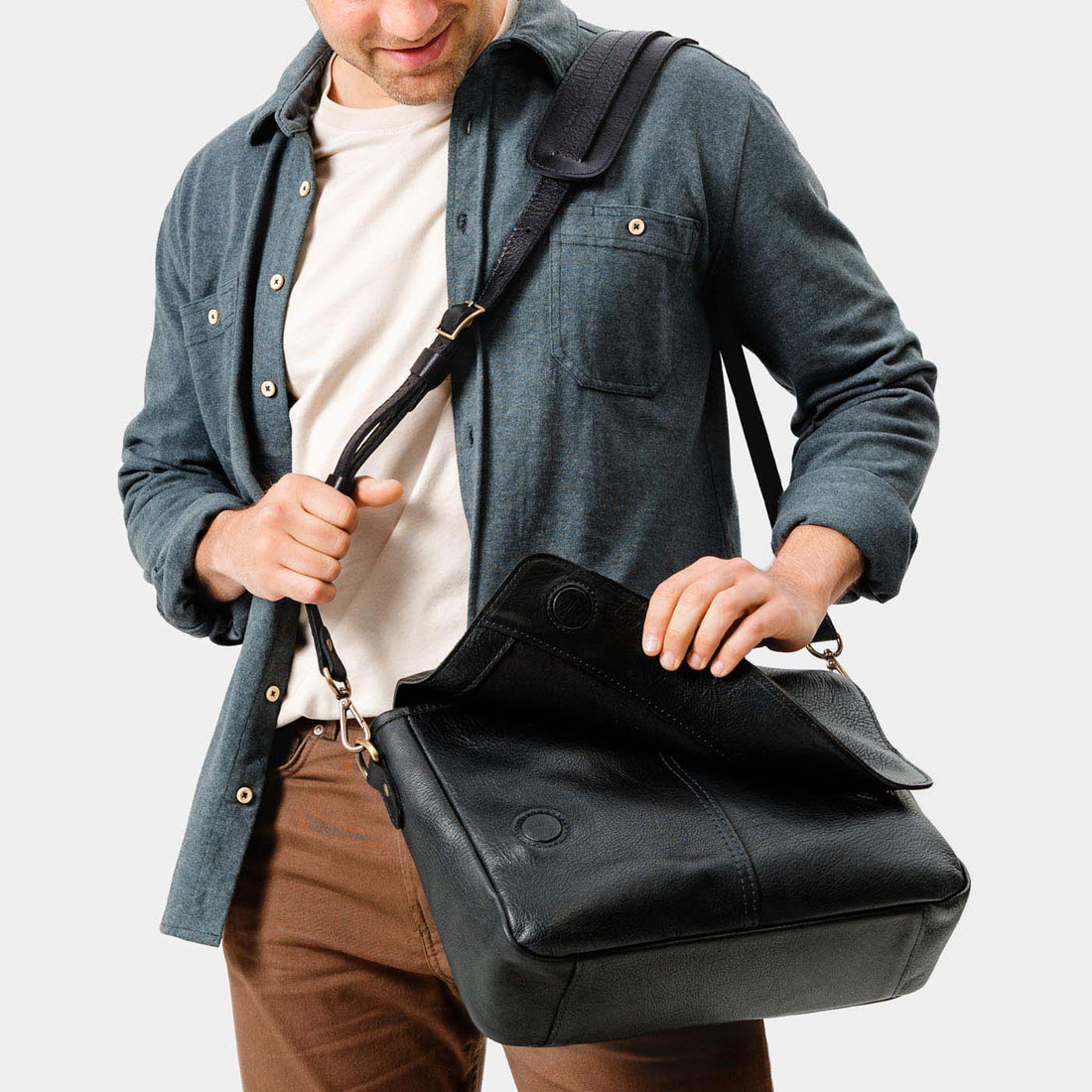 Modern Messenger Bag | Portland Leather Goods