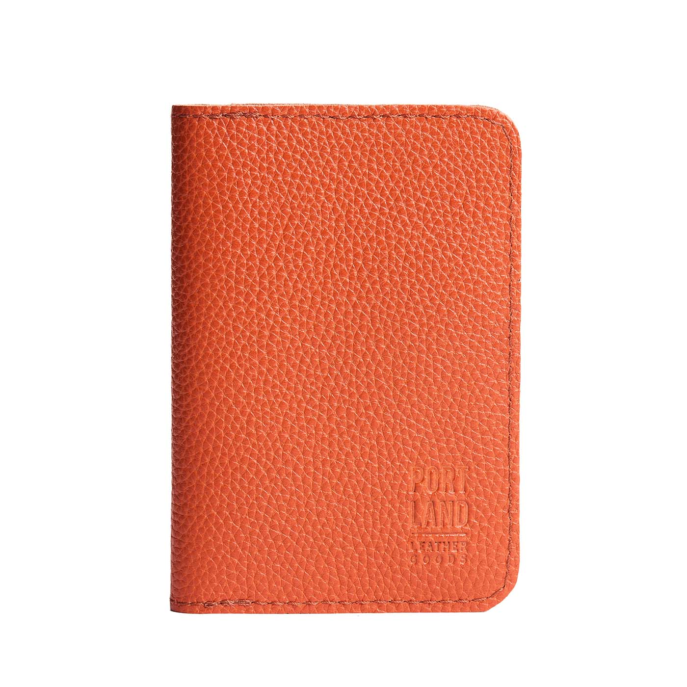 Koi | Leather passport case with PLG logo