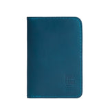 Westward Blue | Leather passport case with PLG logo