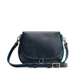 Boreal Small | Petite leather Crossbody with a flap and magnetic closure