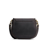 Full Moon Small | Petite leather Crossbody with a flap and magnetic closure