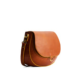 Sienna Small | Petite leather Crossbody with a flap and magnetic closure