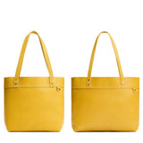 Pomello | Side by side comparison of both sizes of the Montana Tote