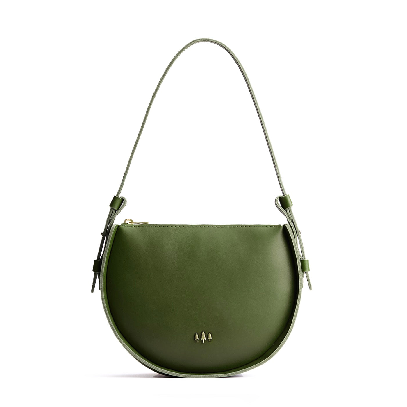 Pine | Rounded structured shoulder bag
