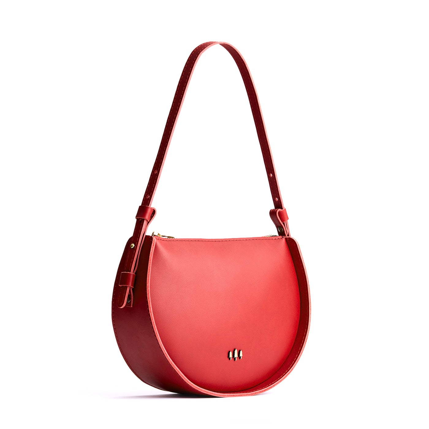 Ruby | Rounded structured shoulder bag