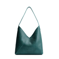 Sea Glass*Large | Mid-size shoulder bag with magnetic snap closure