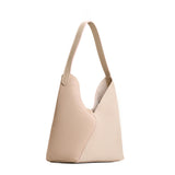 Toasted Oat Large | Mid-size shoulder bag with magnetic snap closure