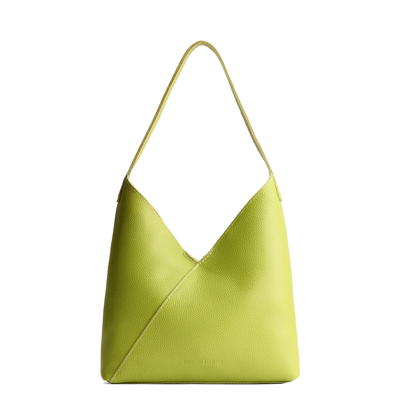 Wasabi*Large | Mid-size shoulder bag with magnetic snap closure