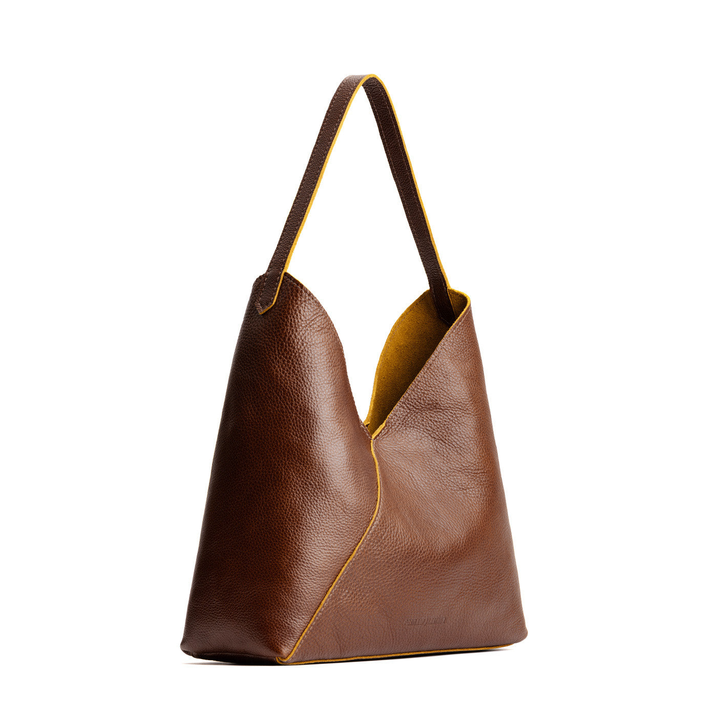 Large shoulder bag with magnetic snap closure