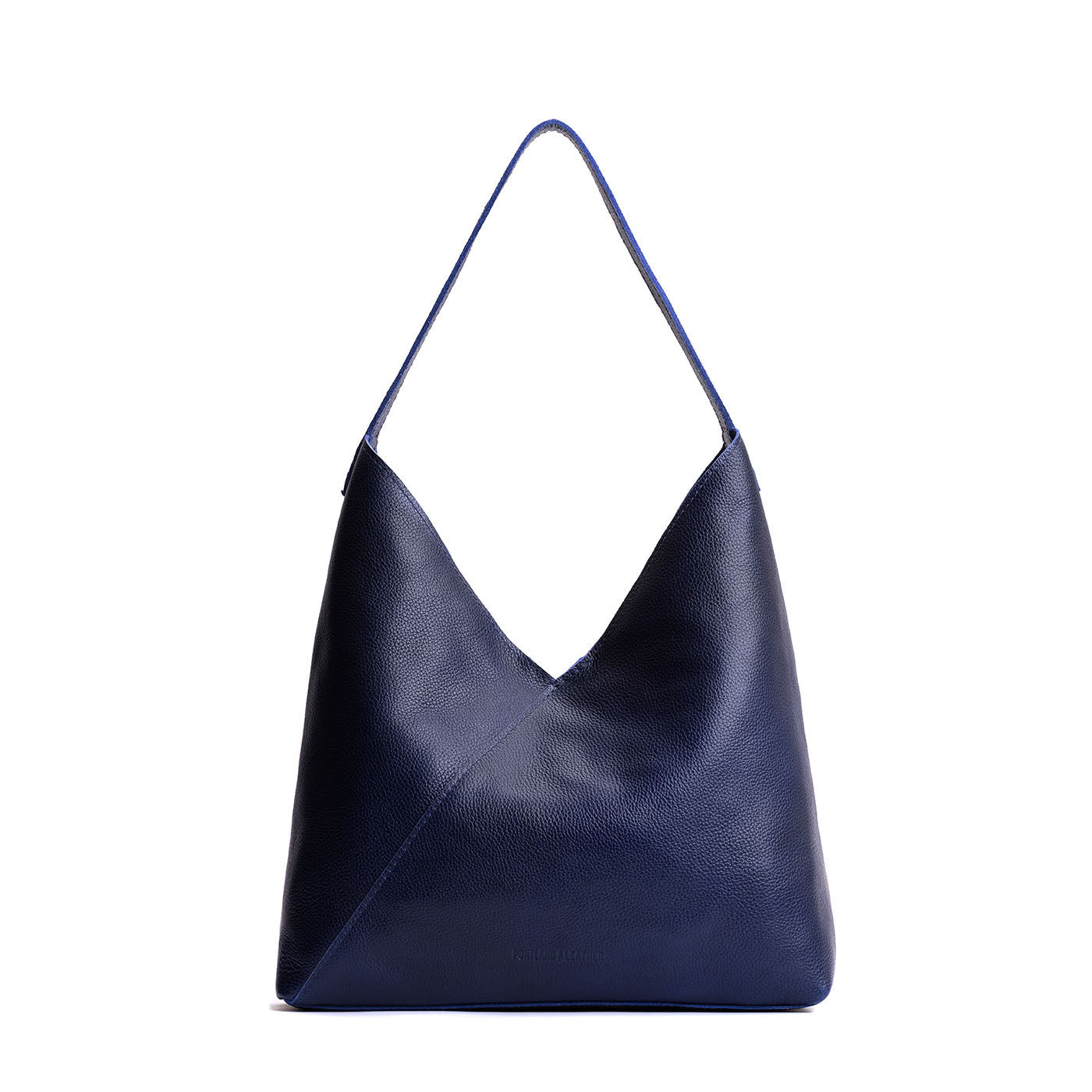 Cobalt*Oversized | Large shoulder bag with magnetic snap closure