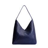 Cobalt Oversized | Large shoulder bag with magnetic snap closure