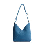 Mariner Blue Small | Petite shoulder bag with adjustable strap and magnetic snap closure