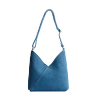 Mariner Blue*Small | Petite shoulder bag with adjustable strap and magnetic snap closure