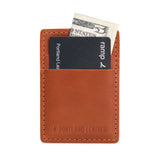 Toscano | Leather card holder with two slots on each side