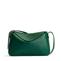 Bacalar*Medium | Leather Crossbody with a flap and magnetic closure