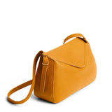 Sunshine Medium | Leather Crossbody with a flap and magnetic closure