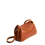 Sienna Small | Leather Crossbody with a flap and magnetic closure