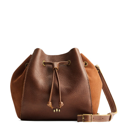 Asheville | Bucket bag with cinched drawstring closure