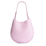 Pinkaboo Large | Rounded shoulder bag with adjustable strap on a white background