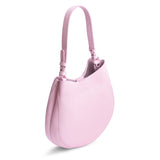 Pinkaboo Large | Rounded shoulder bag with adjustable strap on a white background