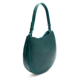 Sea Glass Large | Rounded shoulder bag with adjustable strap on a white background