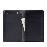 Nero | Vertical cardholder with six card slots on a white background