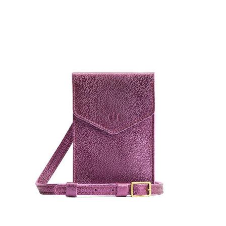 Ultra Violet | Slim, phone-shaped crossbody purse with magnetic closure