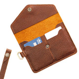 Asheville | Small Leather Passport Wristlet