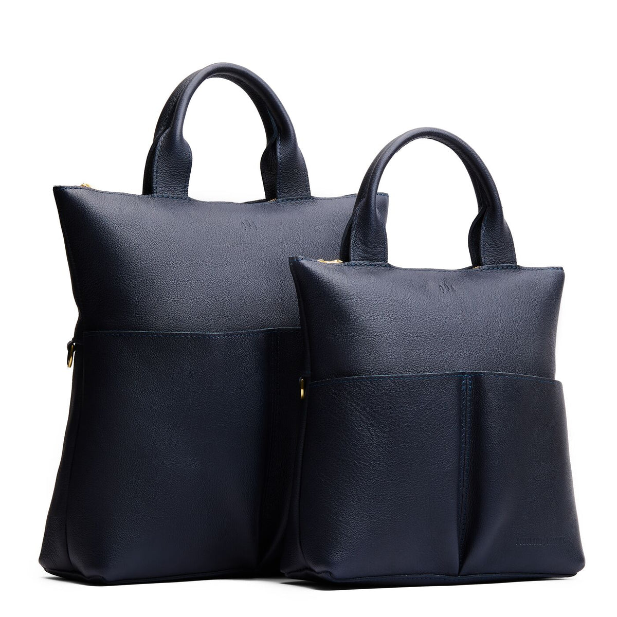 Night Owl | A comparison image of a Large and Small Pembroke Crossbody Clutch