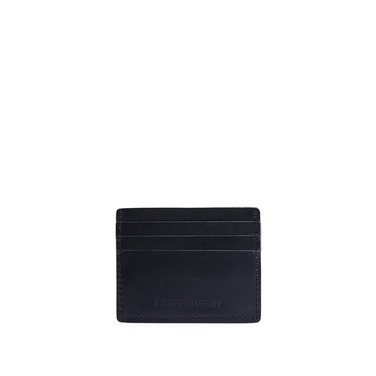Nero | Slim wallet with three card slots and a top slot