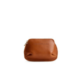 Honey Small | Small pouch with top zipper and curved edges