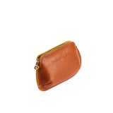 Sienna Small | Small pouch with top zipper and curved edges