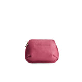 Wild Rose Small | Small pouch with top zipper and curved edges