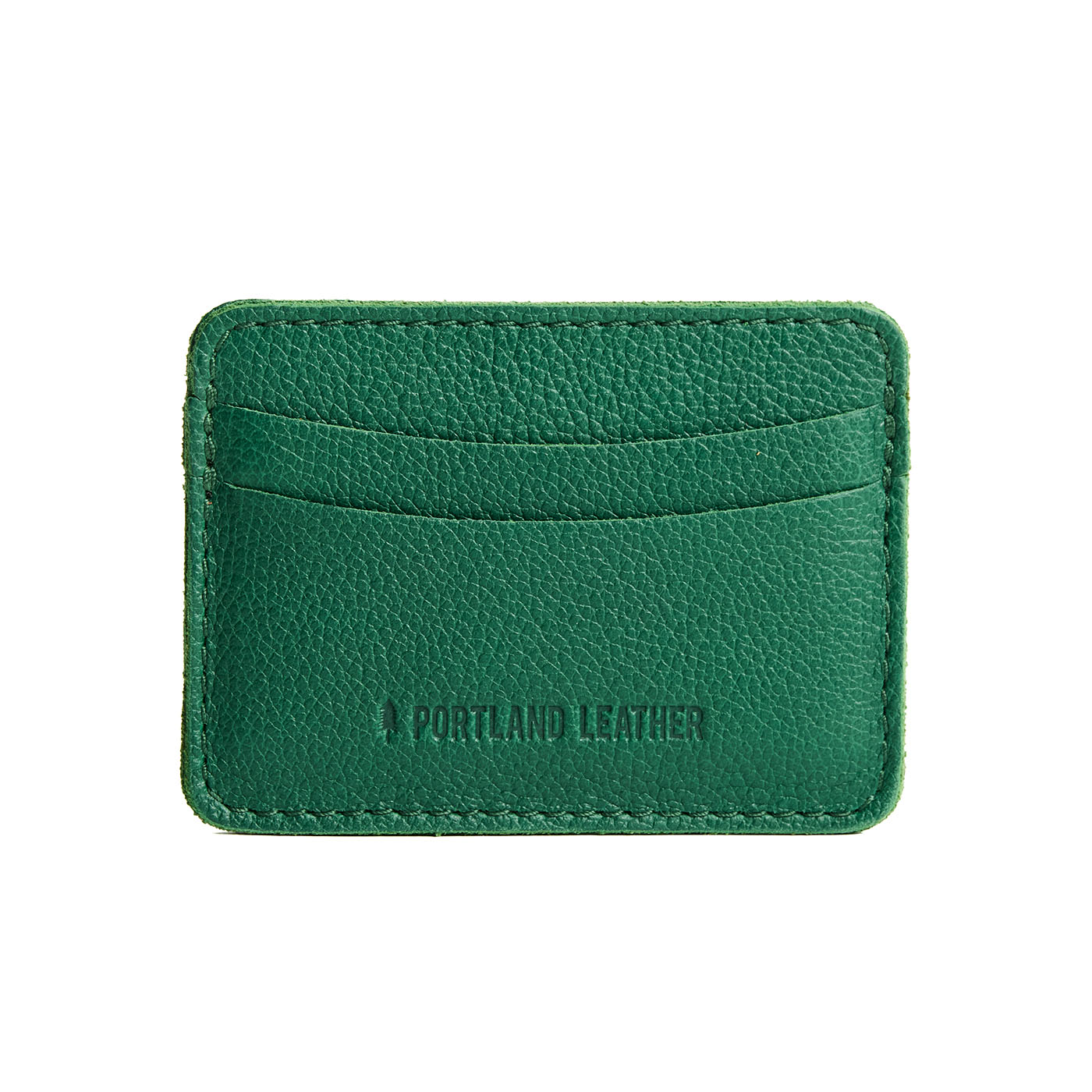 Bacalar | Minimalist leather wallet with card slots and PLG logo