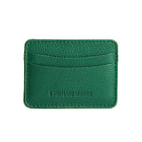 Bacalar | Minimalist leather wallet with card slots and PLG logo