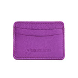 Cattleya | Minimalist leather wallet with card slots and PLG logo