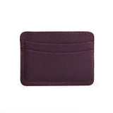 Larkspur | Minimalist leather wallet with card slots and PLG logo