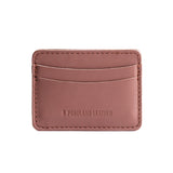 Sunkissed | Minimalist leather wallet with card slots and PLG logo